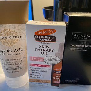 Revision, palmers cocoa butter, and botanic tree